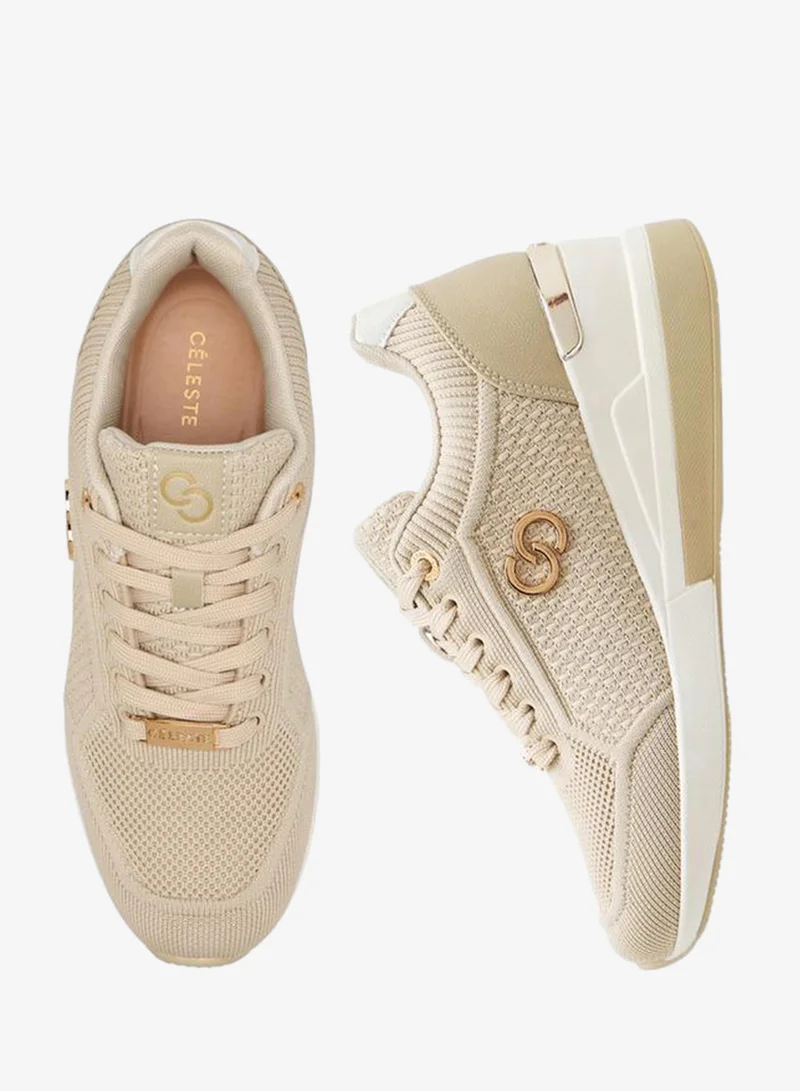 سيليست حذاء كاحل نسائي بكعب إسفين